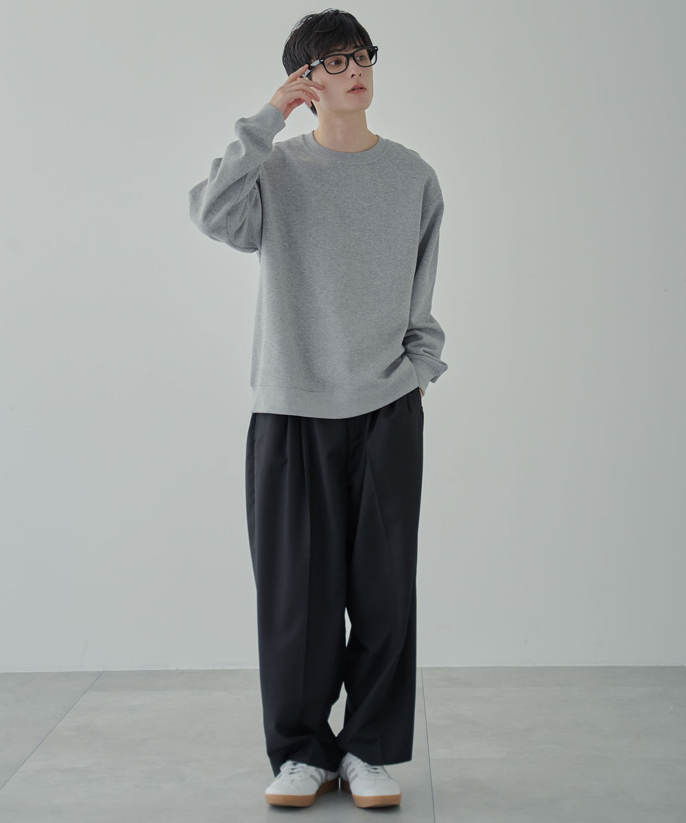 杢グレー　モデル:177cm L着用