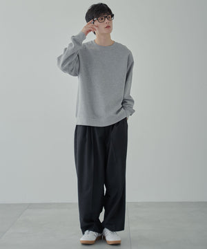 杢グレー　モデル:177cm L着用