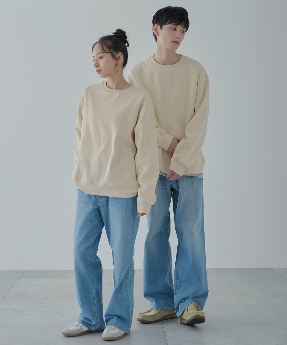 リラックスフィットスウェットプルオーバー