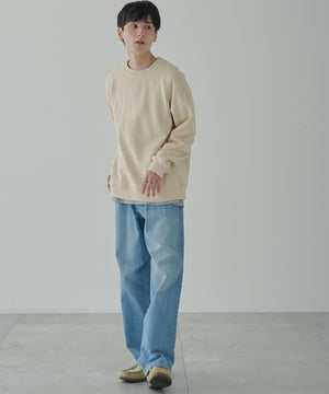 ベージュ　モデル:177cm L着用