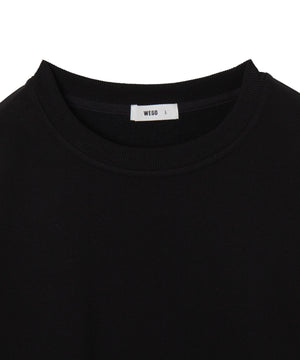 リラックスフィットスウェットプルオーバー