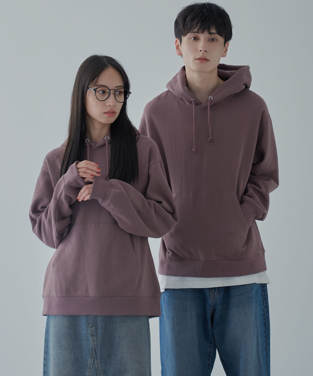 杢グレー 　モデル:177cm L着用