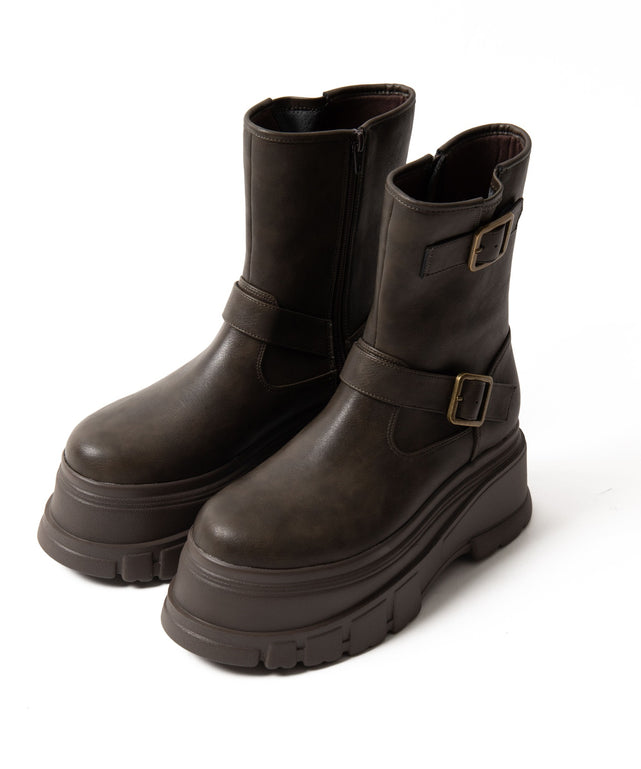 厚底ボリュームエンジニアブーツ｜WEGO（ウィゴー） – WEGO