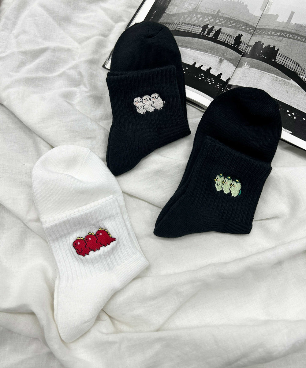 3アニマルアンクルソックス