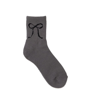 底パイルデザインソックス（丈14㎝）