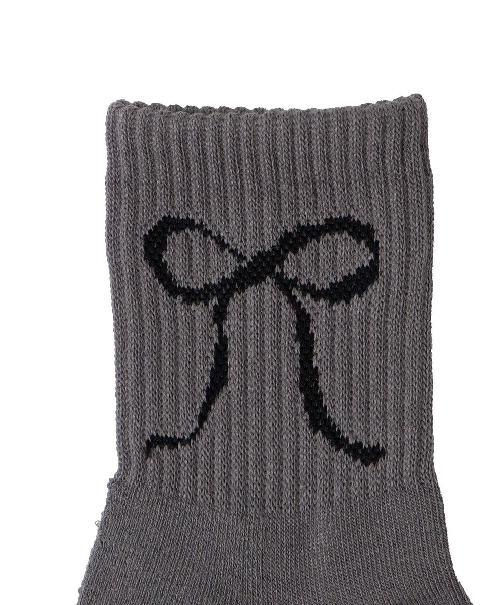 底パイルデザインソックス（丈14㎝）