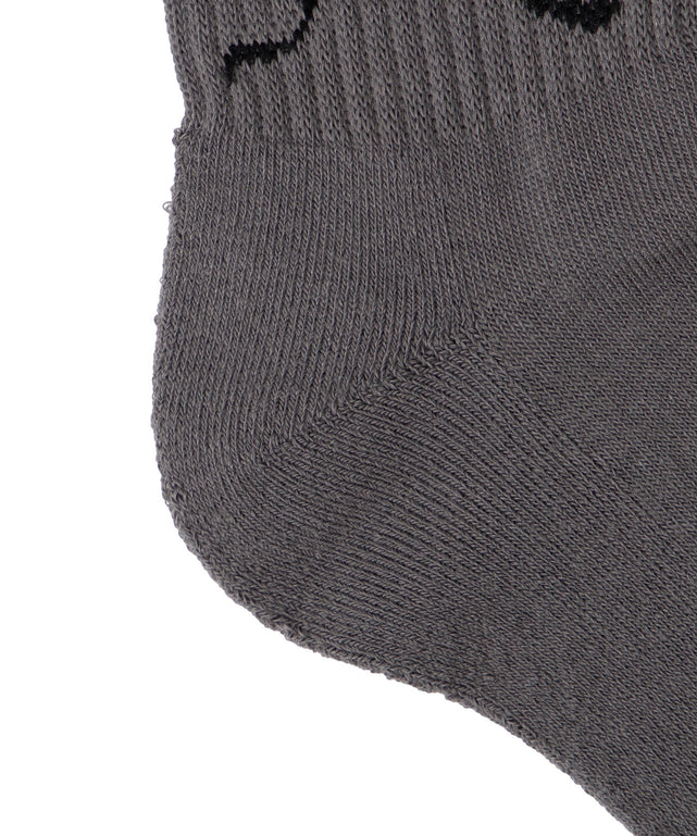 底パイルデザインソックス（丈14㎝）