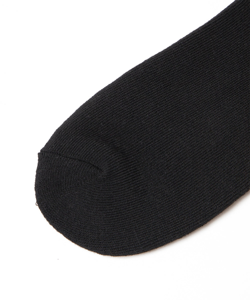 リボン刺繍アンクルパイルソックス(23-25cm)