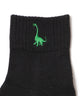 ダイナソー刺繍アンクルソックス(23-25cm)