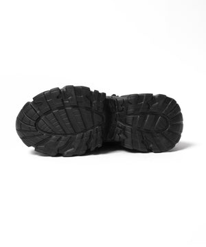 ダブルリボン厚底ダッドスニーカー