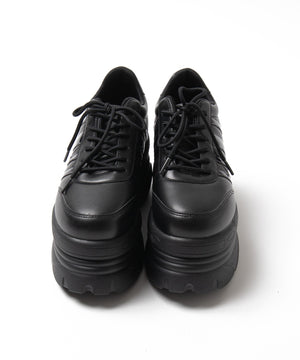 超厚底ラインスニーカー