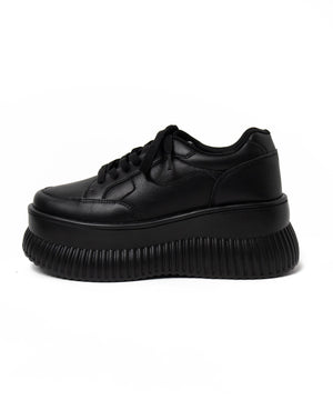 厚底プラットフォームスニーカー