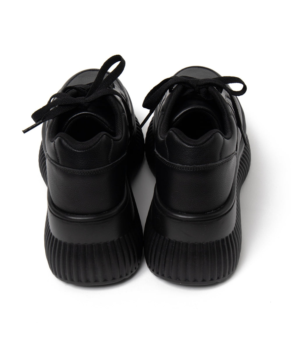 厚底プラットフォームスニーカー