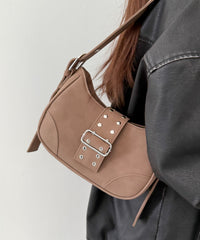 スタッズスウェードブラウン(柄3) / F