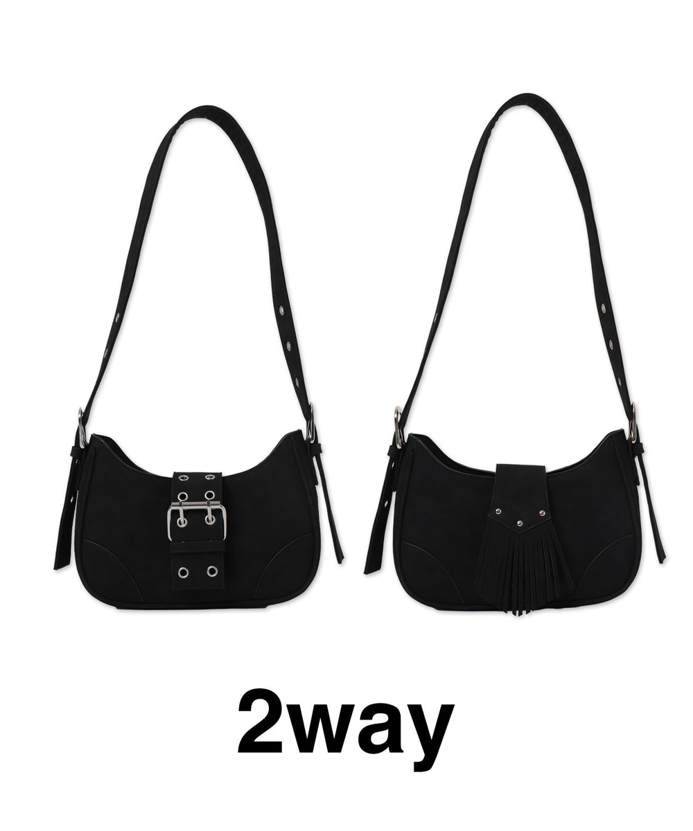 フリンジブラック（柄2）