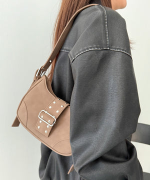 柄3（スタッズスウェードブラウン）