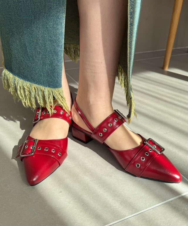 ハトメベルトポインテッドシューズ｜WEGO（ウィゴー） – WEGO