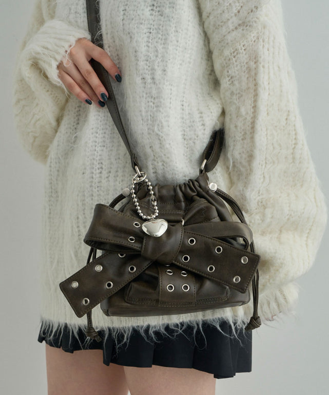 チャーム付きハトメリボンショルダー｜WEGO（ウィゴー） – WEGO