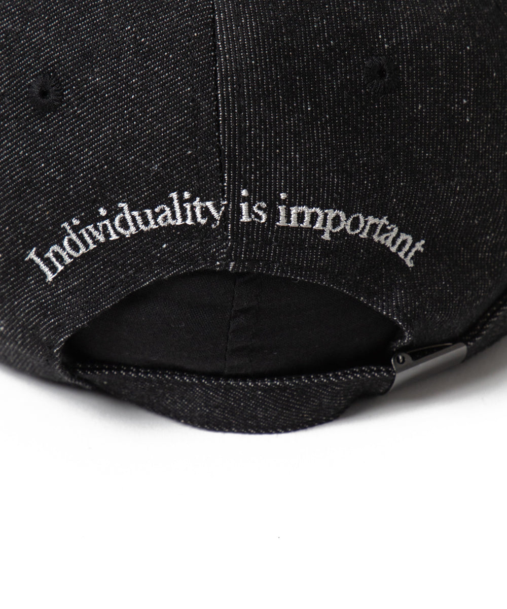 フロントバック刺繍キャップ