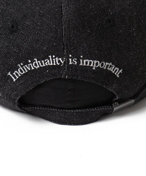 フロントバック刺繍キャップ