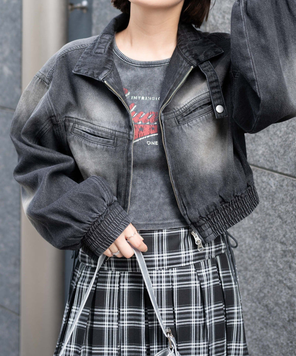 ブラック　モデル:155cm F着用