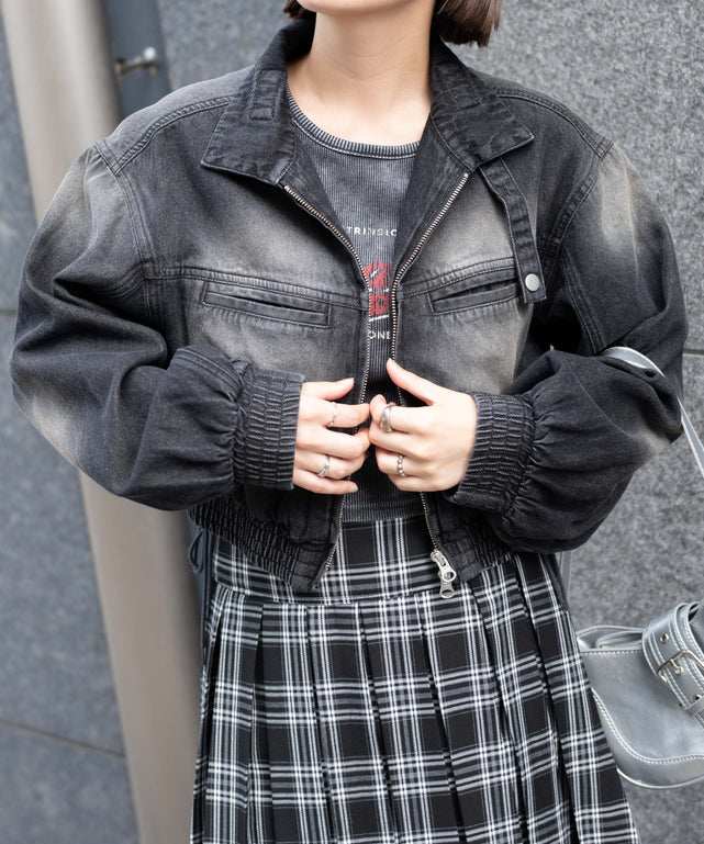 ブラック　モデル:155cm F着用