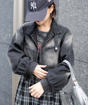 ブラック　モデル:155cm F着用