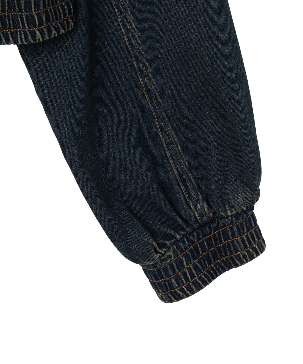 ヴィンテージウォッシュバイカージャケット