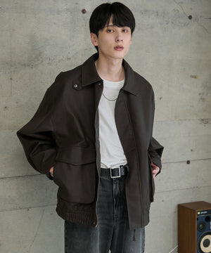 ブラウン　モデル:177cm Lサイズ