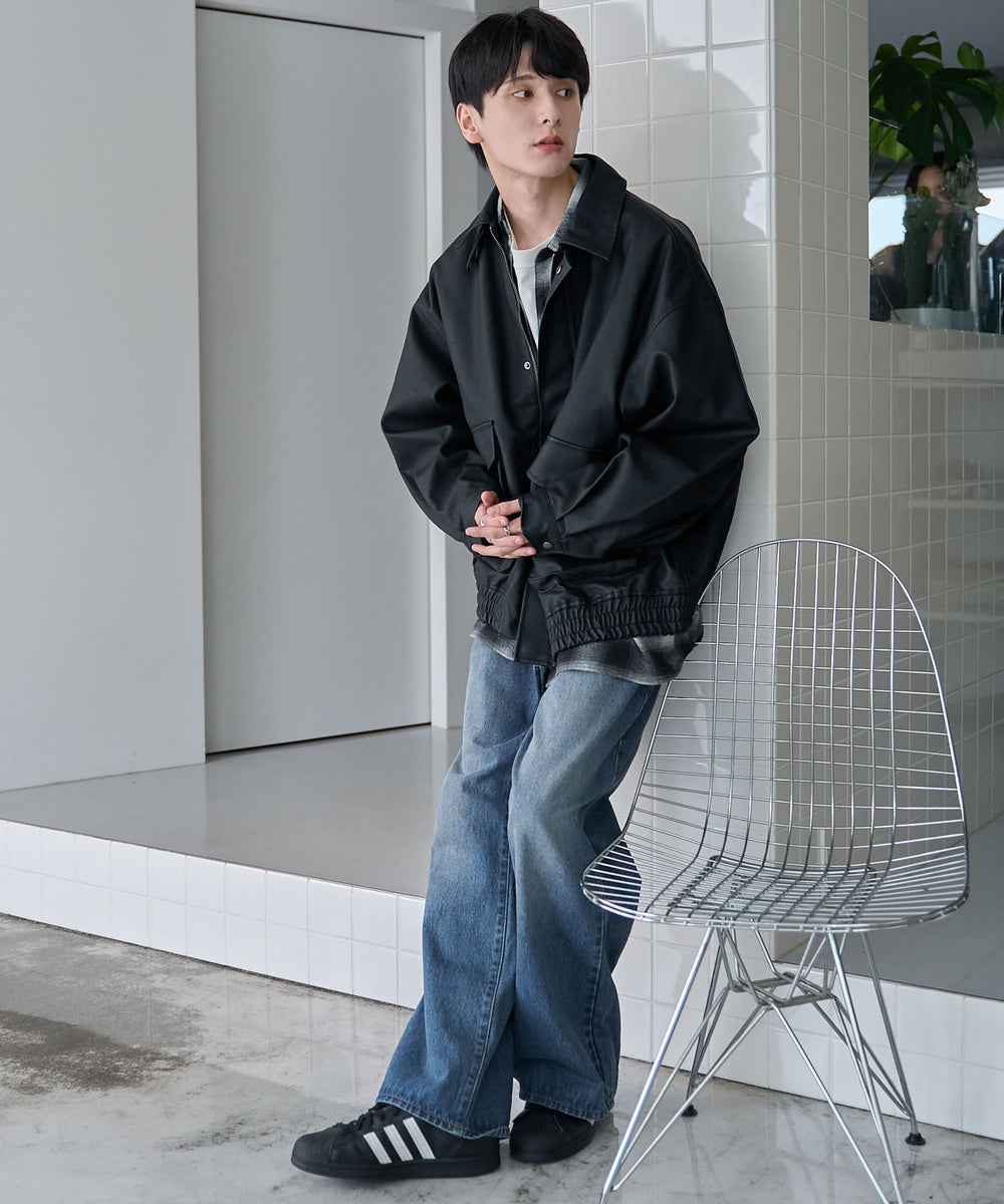 ブラック　モデル:177cm Lサイズ