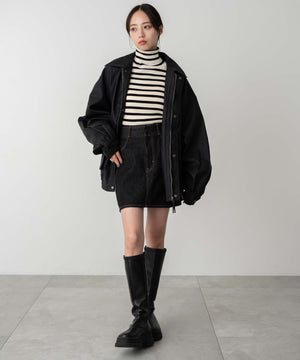 ブラック モデル：160cm M着用