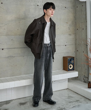 ブラウン　モデル:177cm Lサイズ