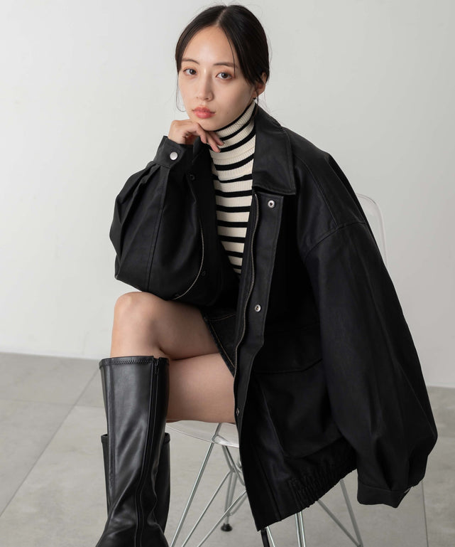 ブラック モデル：160cm M着用