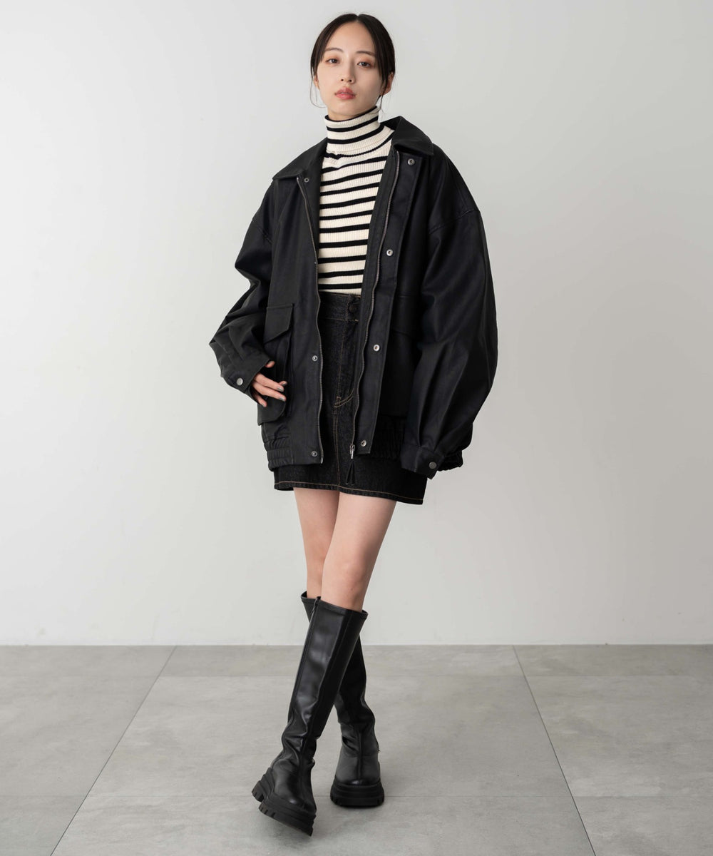 ブラック モデル：160cm M着用