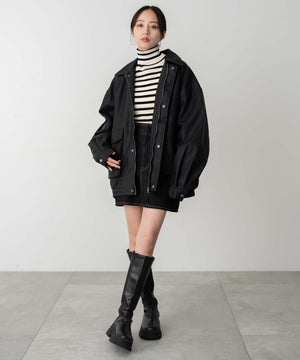 ブラック モデル：160cm M着用