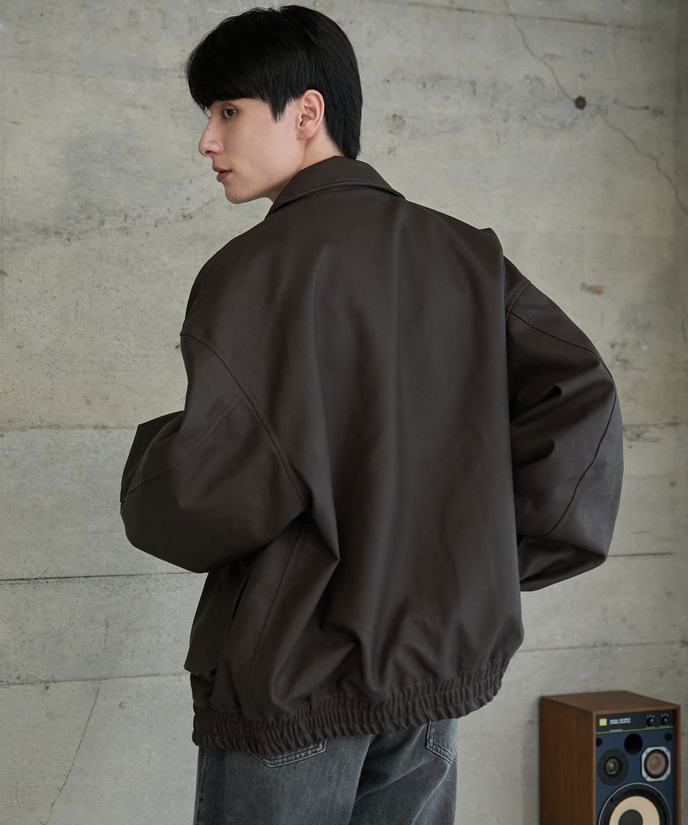 ブラウン　モデル:177cm Lサイズ