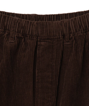 コーデュロイイージーストレートパンツ