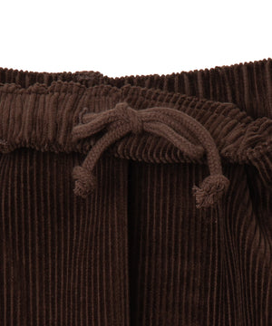 コーデュロイイージーストレートパンツ