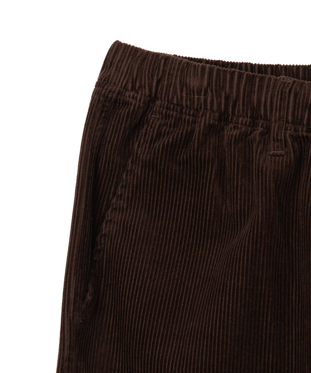 コーデュロイイージーストレートパンツ
