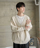 ホワイト　モデル：177㎝　L着用