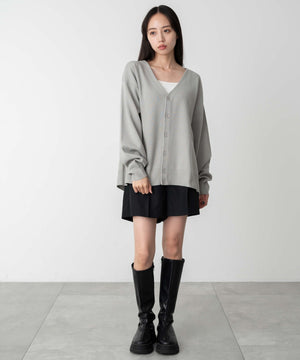 グレー モデル：160cm M着用