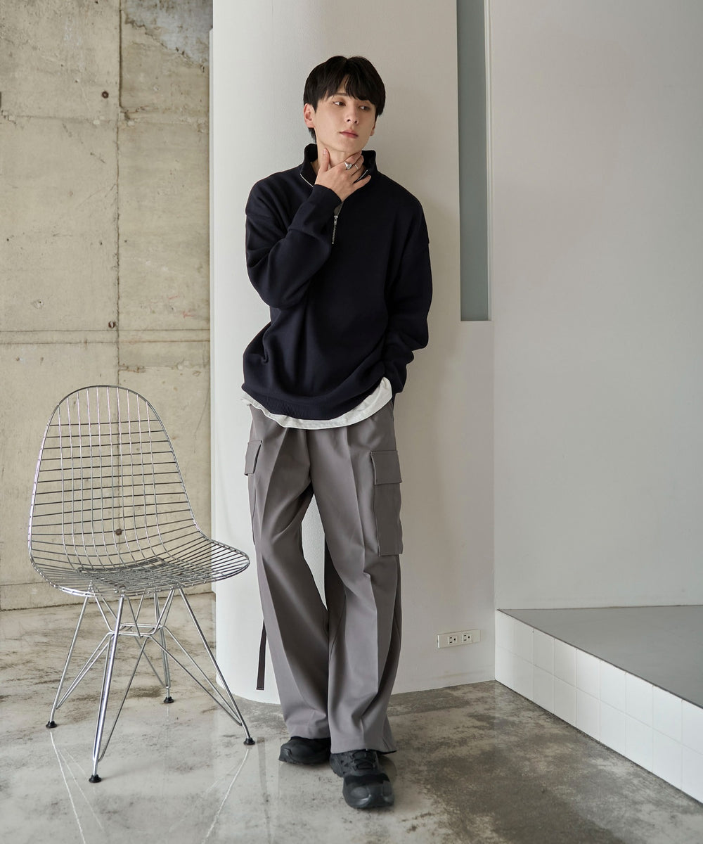 ネイビー　モデル：177㎝　L着用