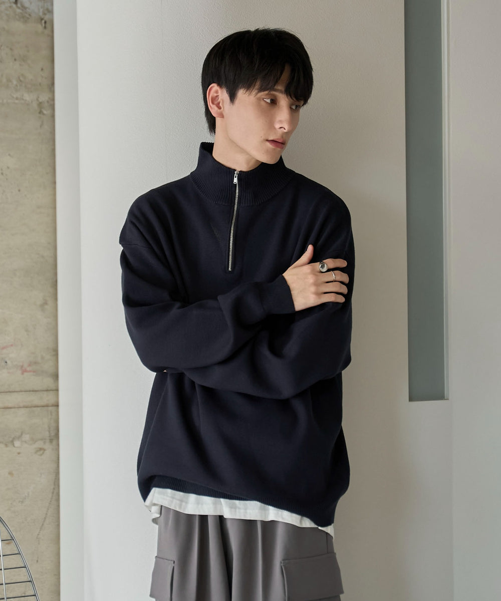 ネイビー　モデル：177㎝　L着用