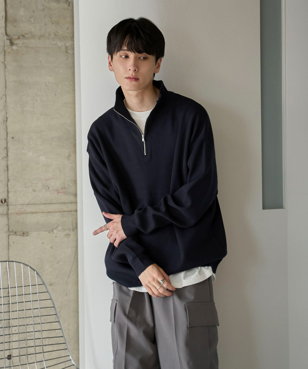 ネイビー　モデル：177㎝　L着用