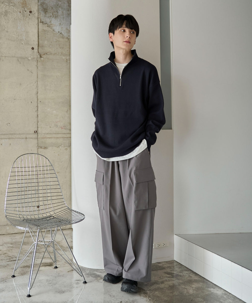 ネイビー　モデル：177㎝　L着用