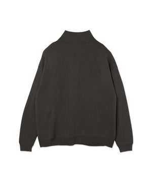 ミラノリブハーフジッププルオーバー