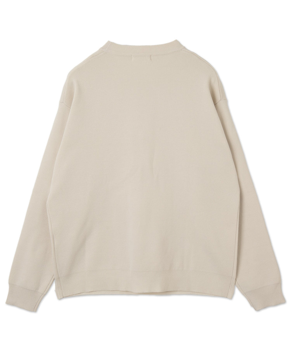 ミラノリブクルーネックプルオーバー