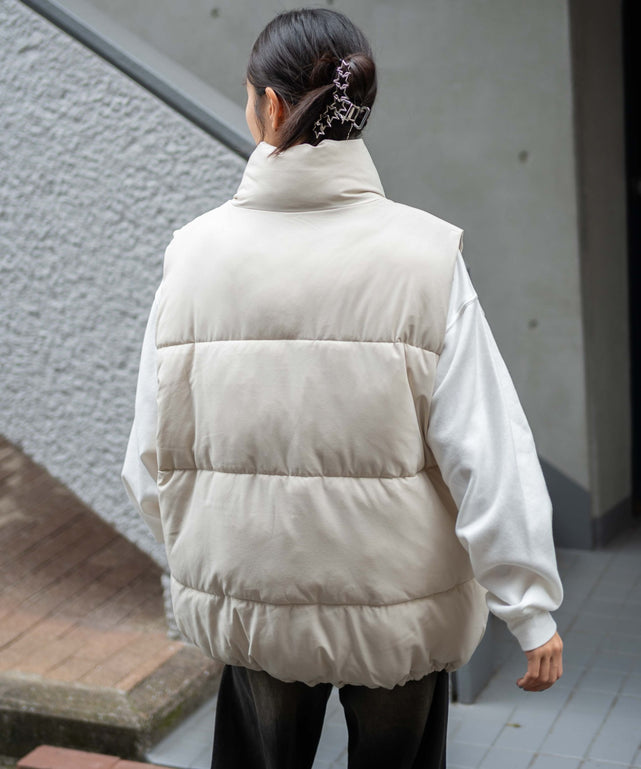 Lベージュ モデル：161cm L着用