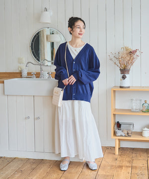 ネイビー モデル：162cm M着用