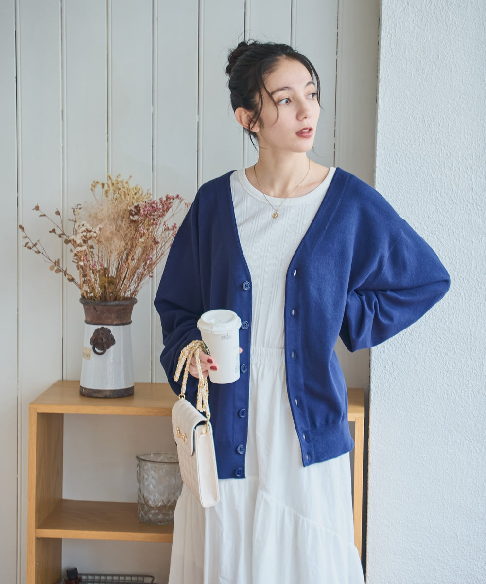 ネイビー モデル：162cm M着用